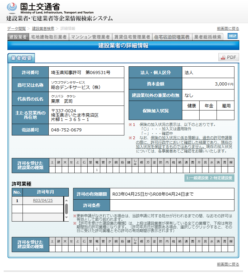 建設業許可国土交通省